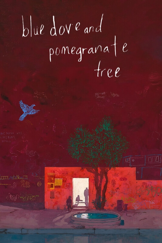 Blue Dove and the Pomegranate Tree